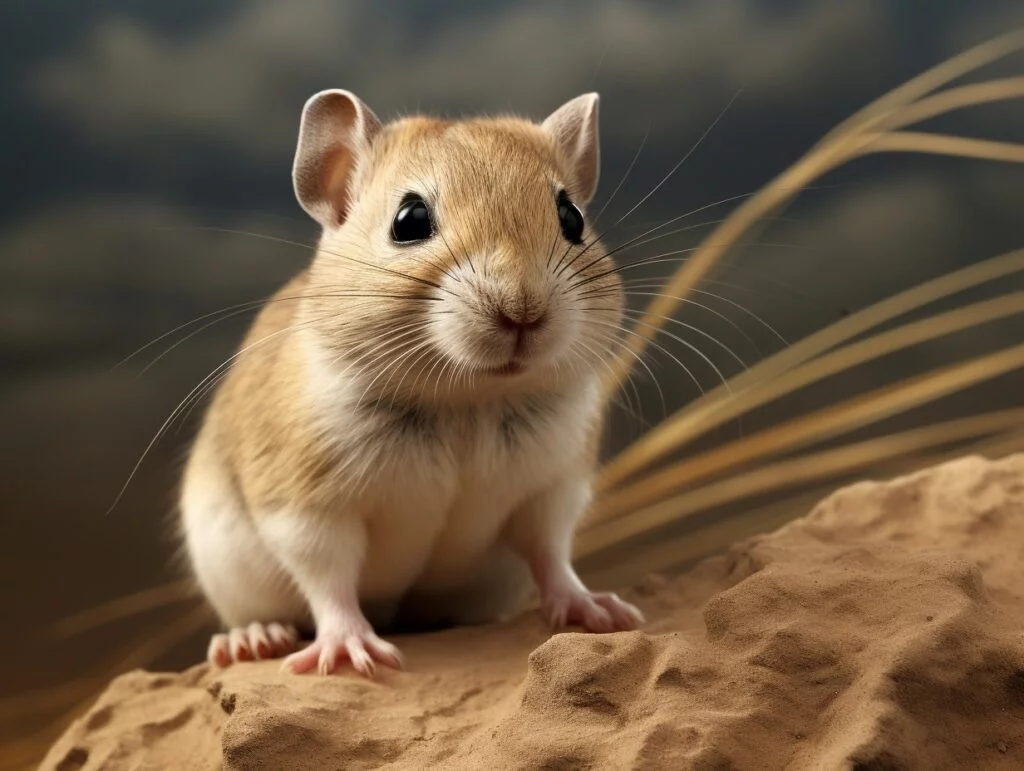 gerbil outside